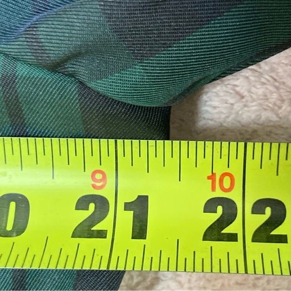 Tuckernuck Ruffle Reagan Button Down Shirt Blouse-Women’s M & L-Green/Black-NEW - Picture 13 of 15